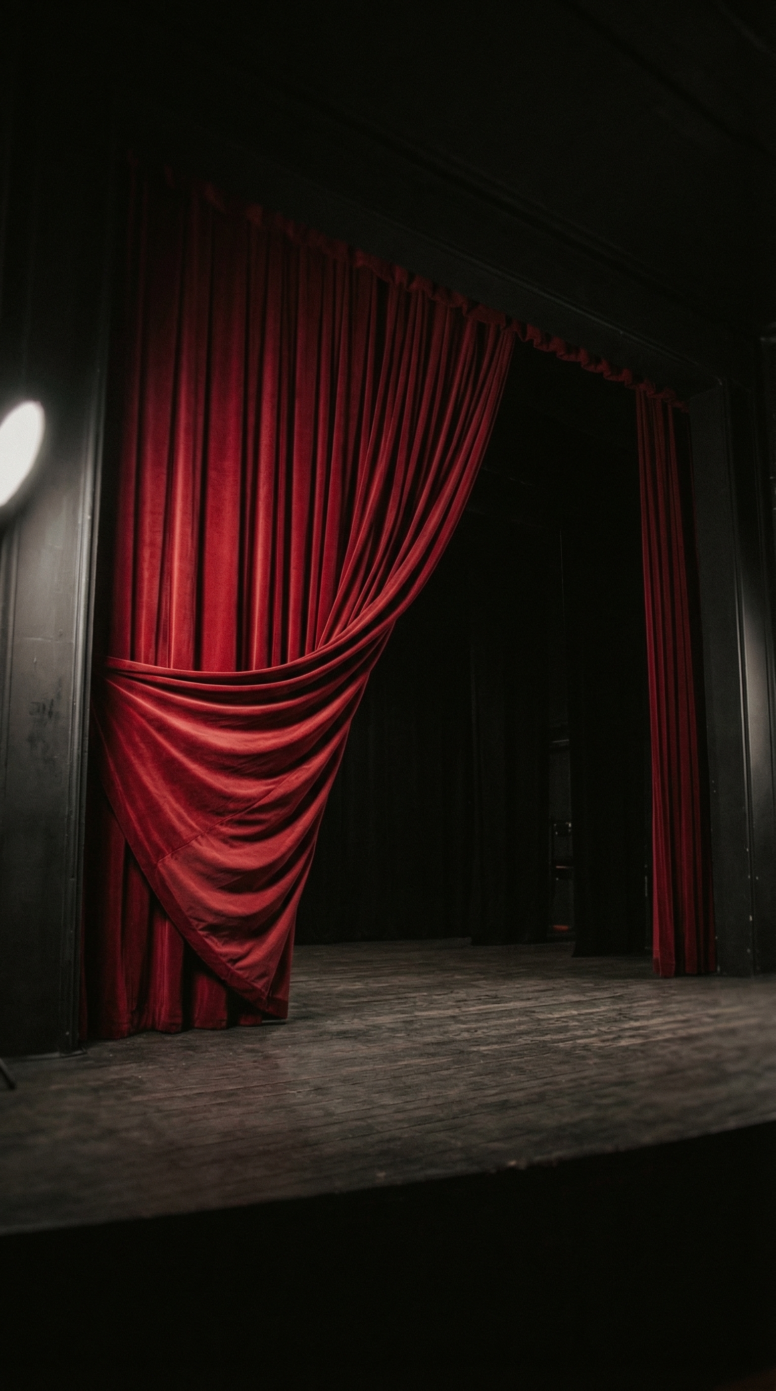 MERIDIAN — the entrance curtain