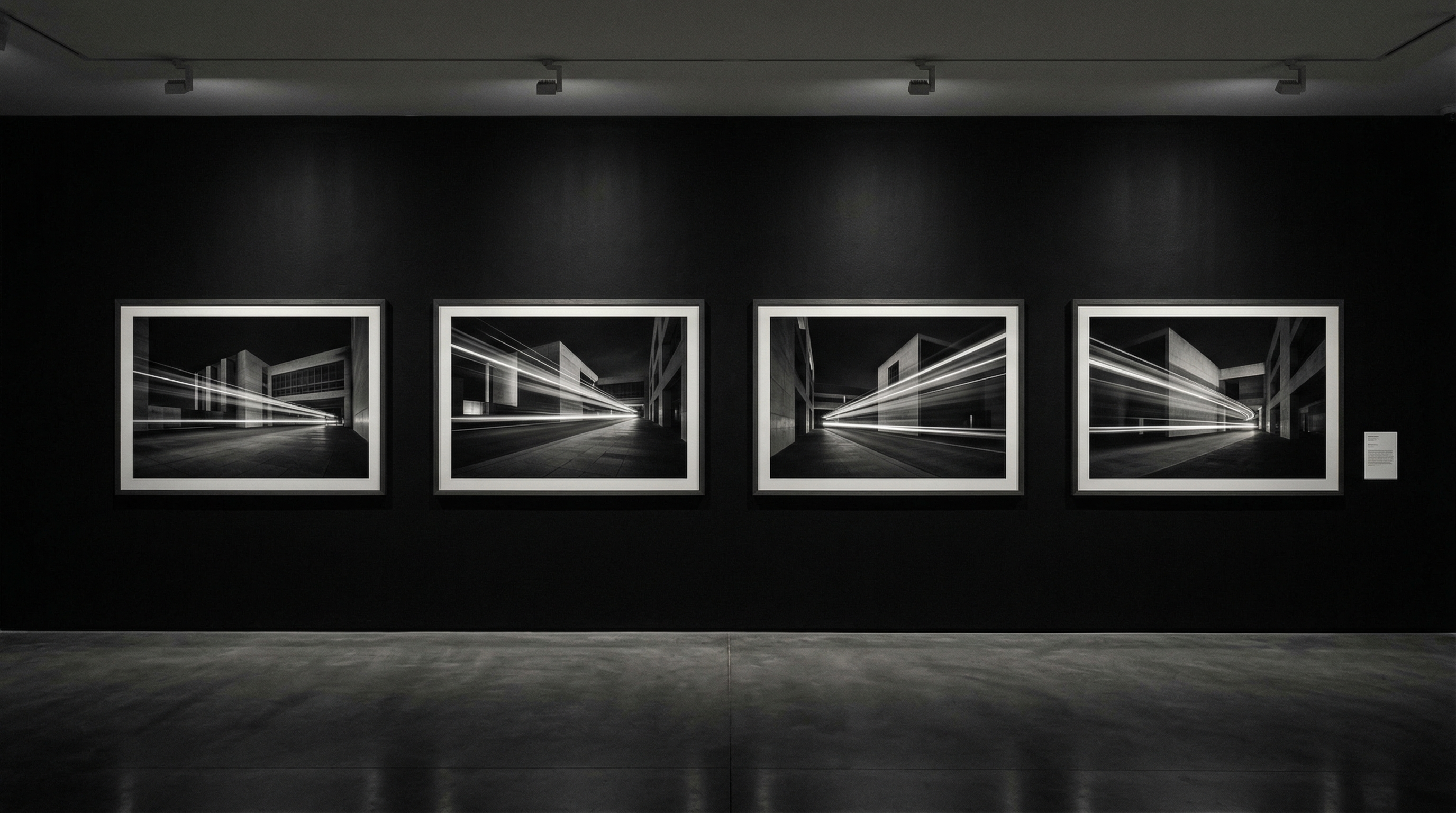 Object study on dark field — long exposure still